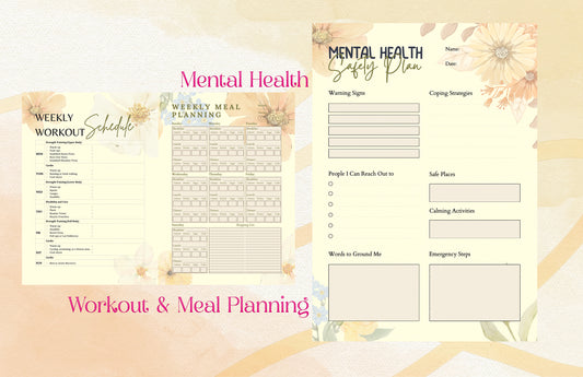 NUYÉ Planner 2026 — Nourish. Move. Bloom.